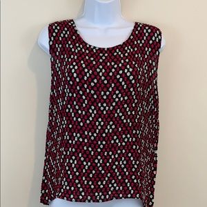 Kim Rogers Signature Sleeveless Shirt  Size 1X